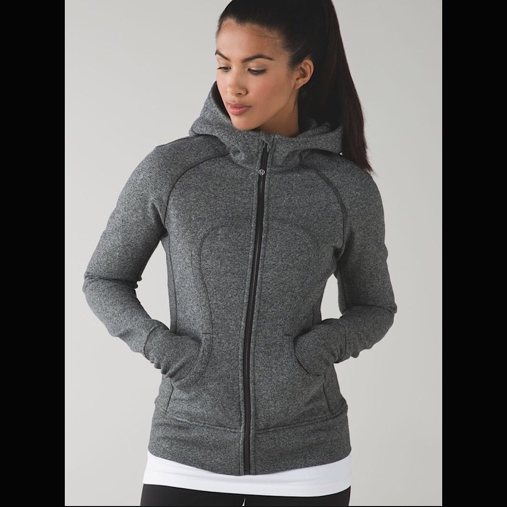 Lululemon Gray Scuba Hoodie Size 6